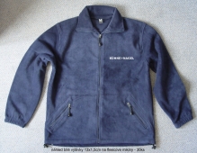 Bílé výšivky na mikiny KN