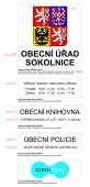 Tabulky na totem OU Sokolnice