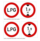 Náhled - Zákaz vjezdu LPG a nad 1,9m