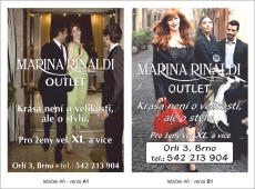 Letáček Marina Rinaldi - náhled A1-B1