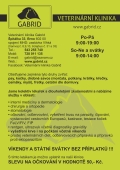Letáček Veterina Gabrid A5