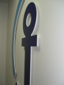 Plastické logo kotva Kuhne+Nagel 02