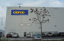 Světelka GEFCO - Signtech LED 01 - VIZUALIZACE - ve dne