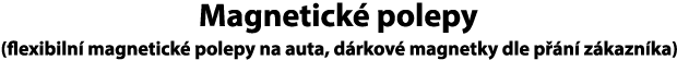 magnetické polepy