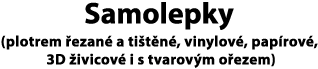 samolepky